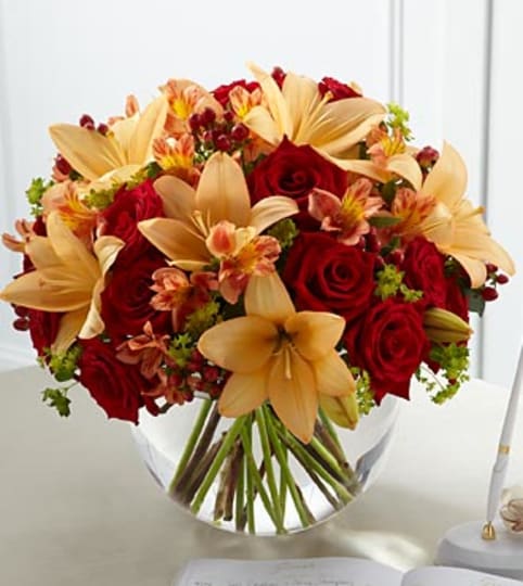 Love's Lily Passion. An arrangement by Fine's Flowers.