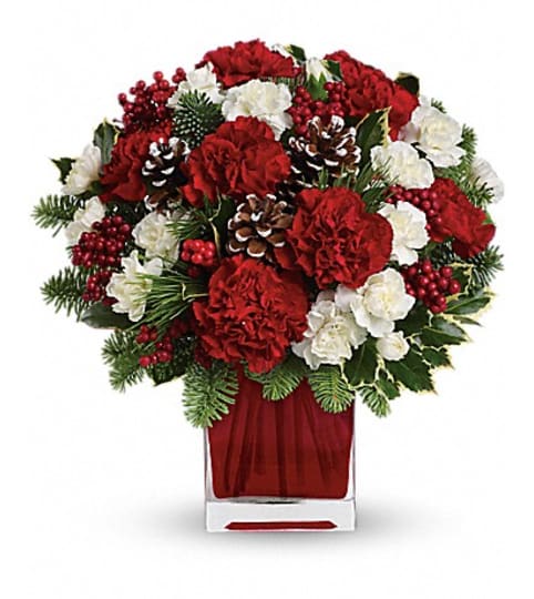 Make Merry. An arrangement by Fine's Flowers. Make Merry. An arrangement by Fine's Flowers.