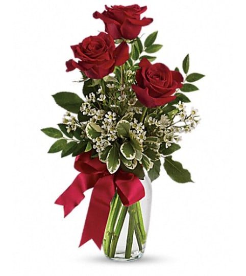 THOUGHTS OF YOU. An arrangement by Fine's Flowers.