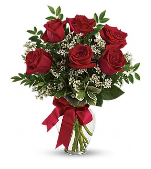 THOUGHTS OF YOU. An arrangement by Fine's Flowers.