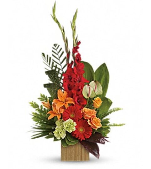 HEARTS COMPANION. An arrangement by Fine's Flowers.