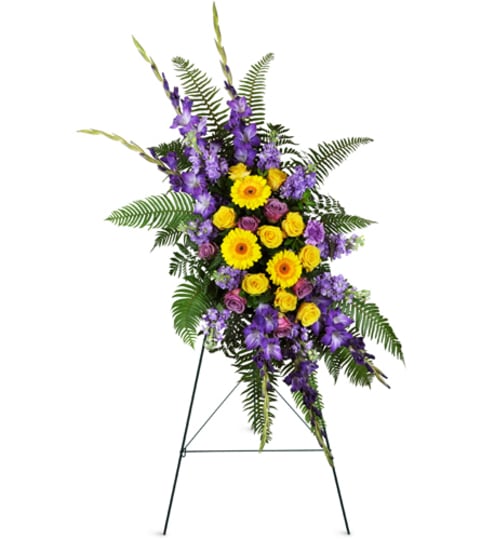 Heavenly Horizons Spray™. An arrangement by Fine's Flowers.