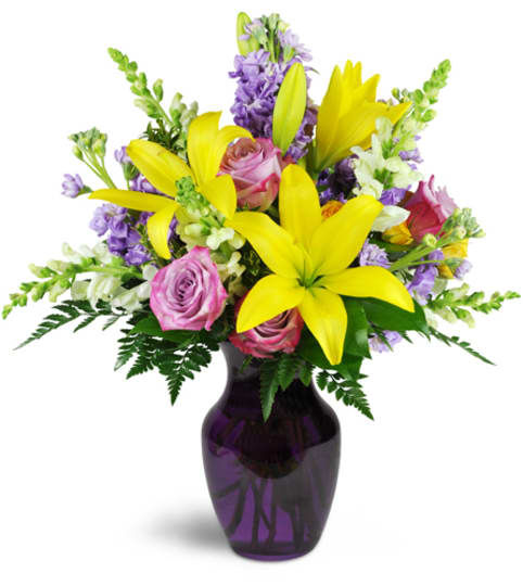 Sprightly Spring™. An arrangement by Fine's Flowers.