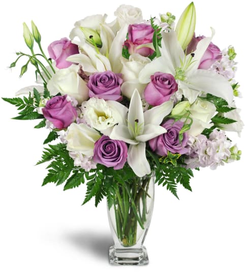 Sweet as Sugar Bouquet™. An arrangement by Fine's Flowers.