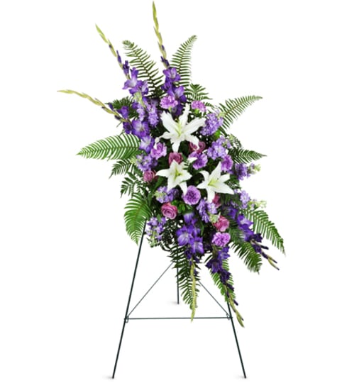 Lavender Memories Spray™. An arrangement by Fine's Flowers.