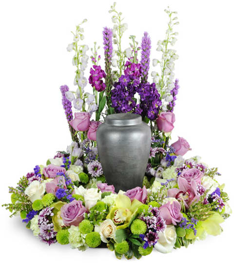 Forever Treasured. An arrangement by Fine's Flowers.
