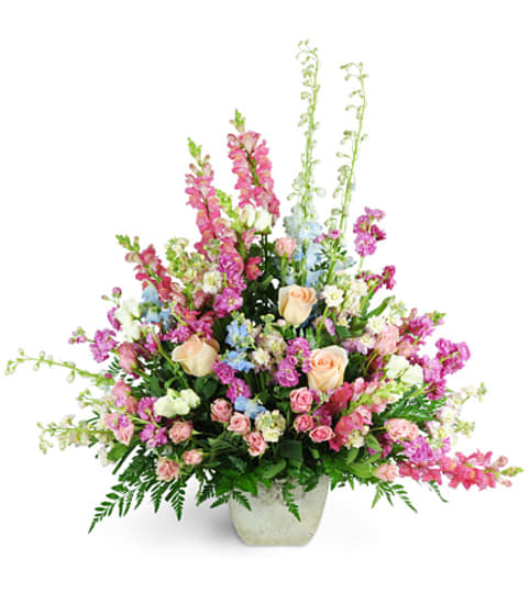 Adoring Tribute. An arrangement by Fine's Flowers.