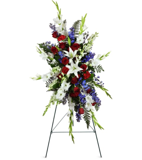 Gentle Repose Lily Spray™. An arrangement by Fine's Flowers.
