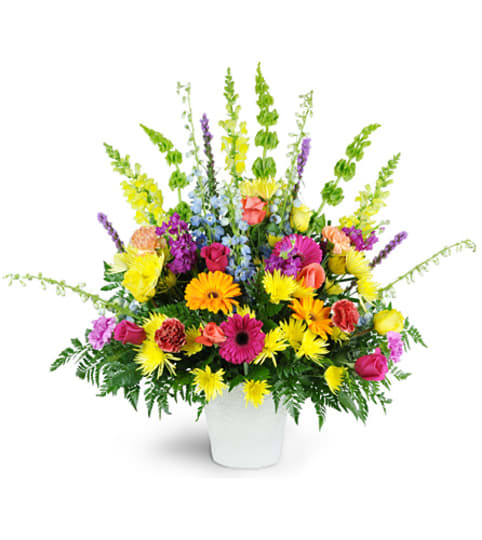Bright Memories. An arrangement by Fine's Flowers.
