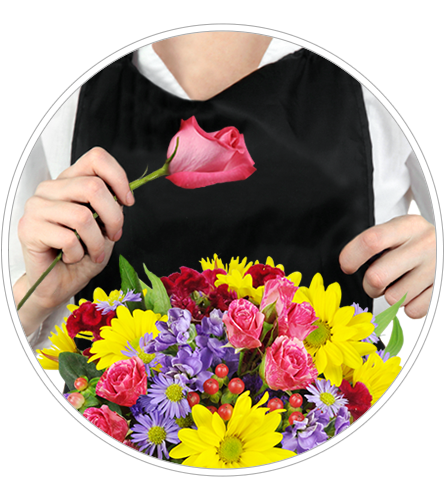 Florist's Choice Daily Deal. An arrangement by Fine's Flowers. Your arrangement will include the florist's choice of fresh flowers..